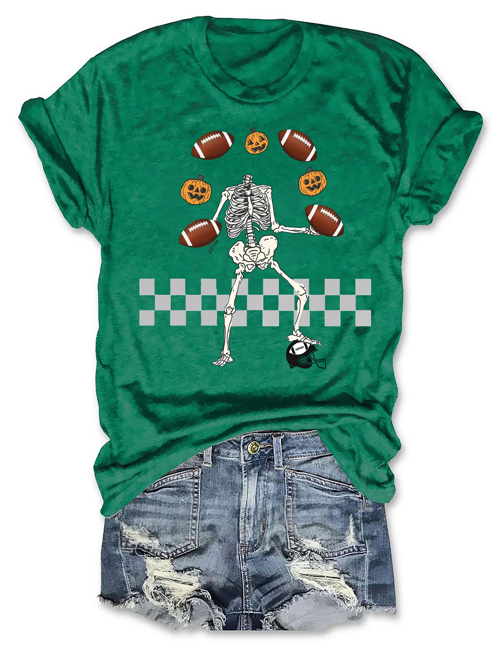 Halloween Football T-Shirt
