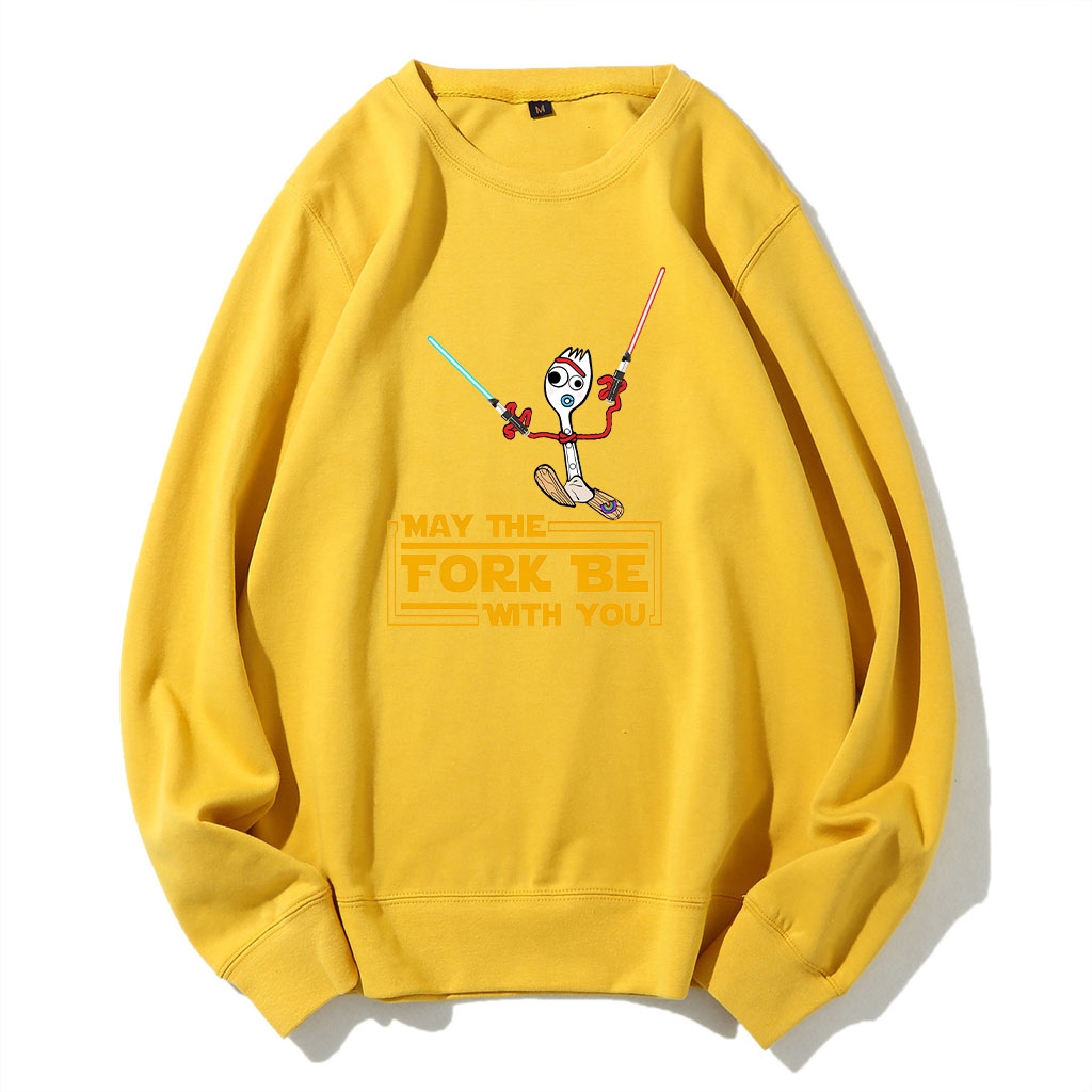 May the Fork Be With You Forky Star Wars Funny Sweatshirt