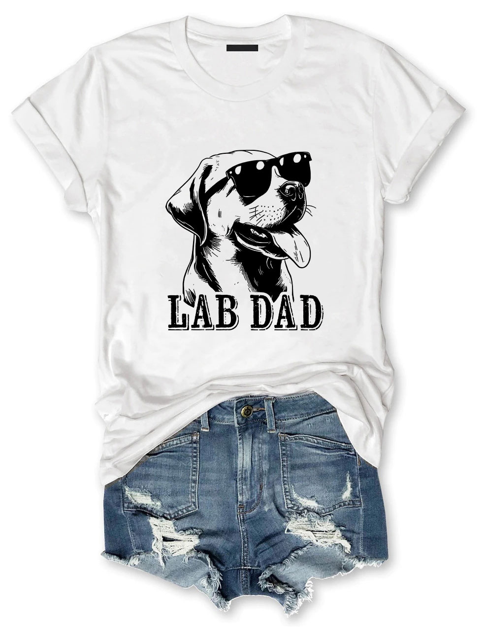 Labrador Dad Funny T-shirt