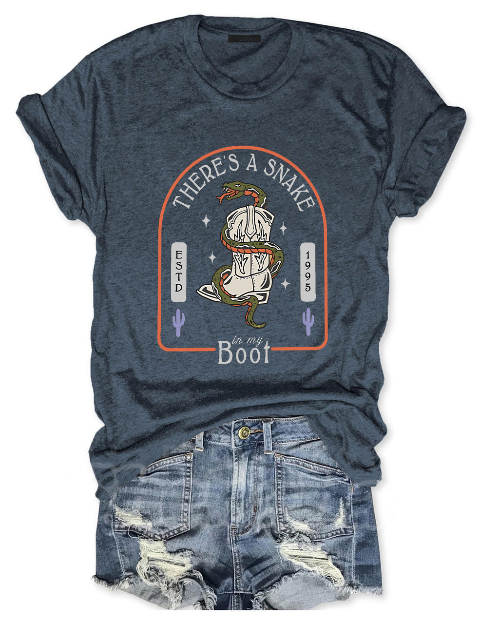 There's A Snake In My Boot T-shirt