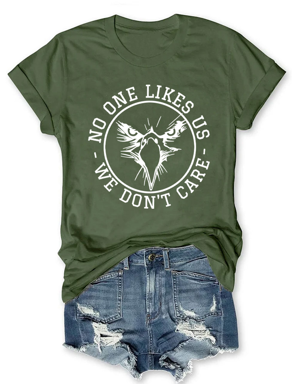 No One Likes Us We Don't Care Philadelphia T-Shirt