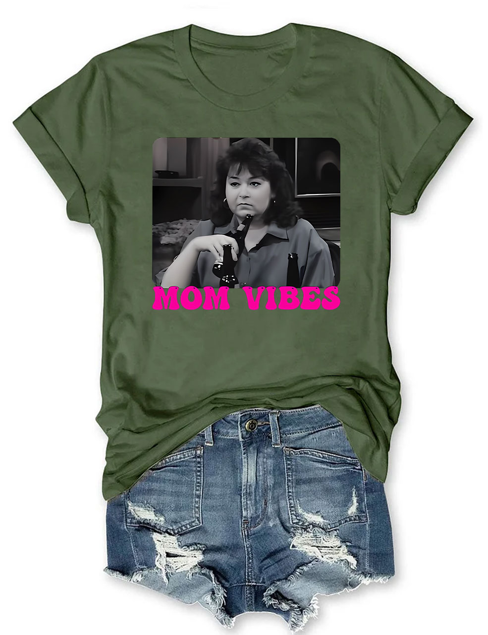 Retro Mom Vibes T-shirt