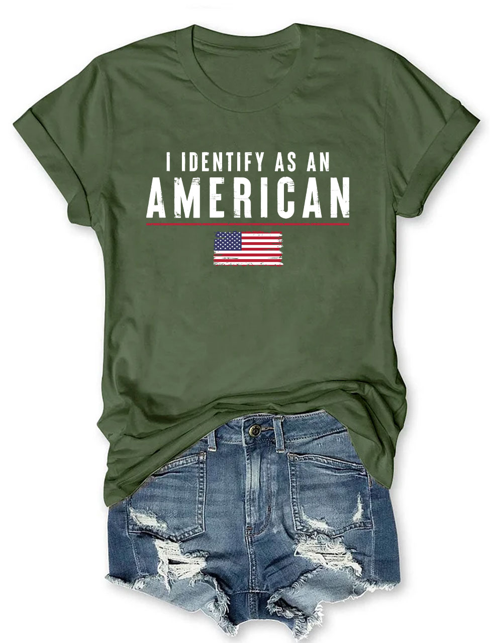 I Identify As An American T-shirt