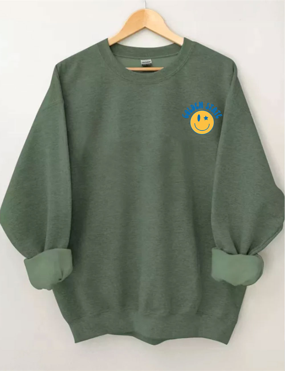 Retro Golden State Basketball Players Sweatshirt