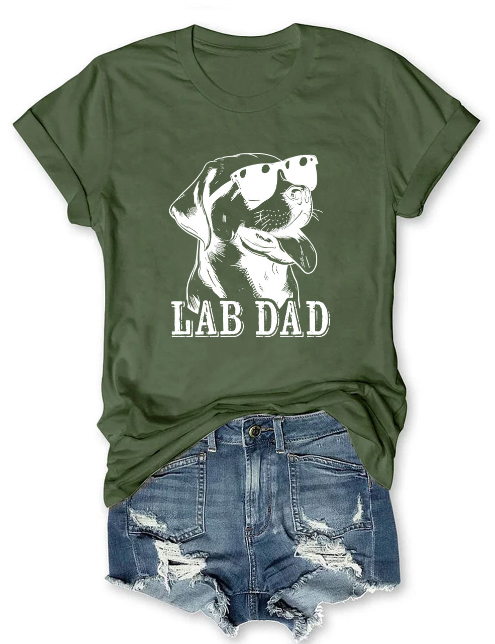 Labrador Dad Funny T-shirt