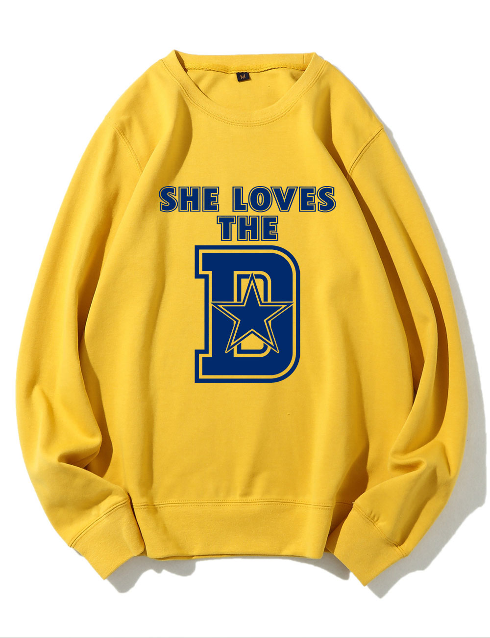She Loves The D Dallas Football Sweatshirt