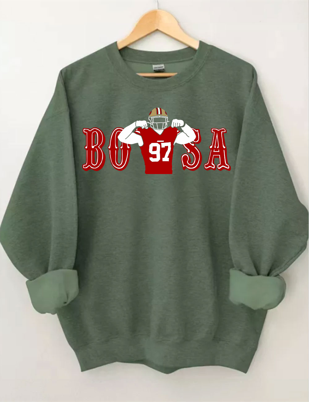 BOSA 97 Niners San Francisco Football Sweatshirt