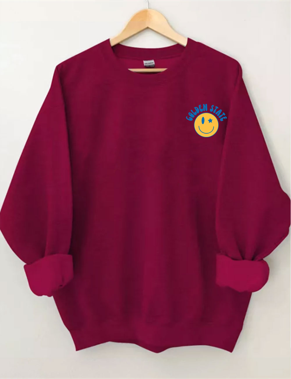 Retro Golden State Basketball Players Sweatshirt