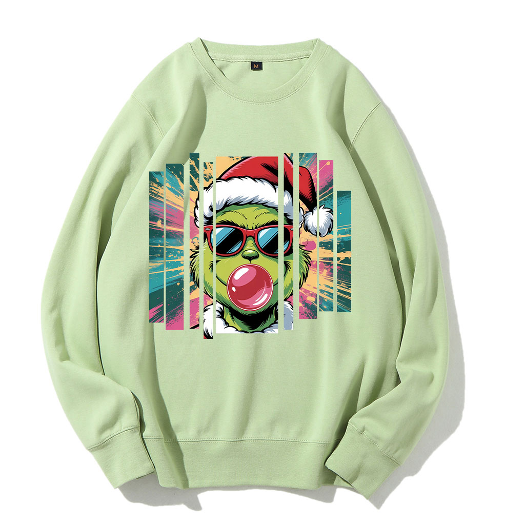 Christmas Green Monster Funny Grinch Sweatshirt