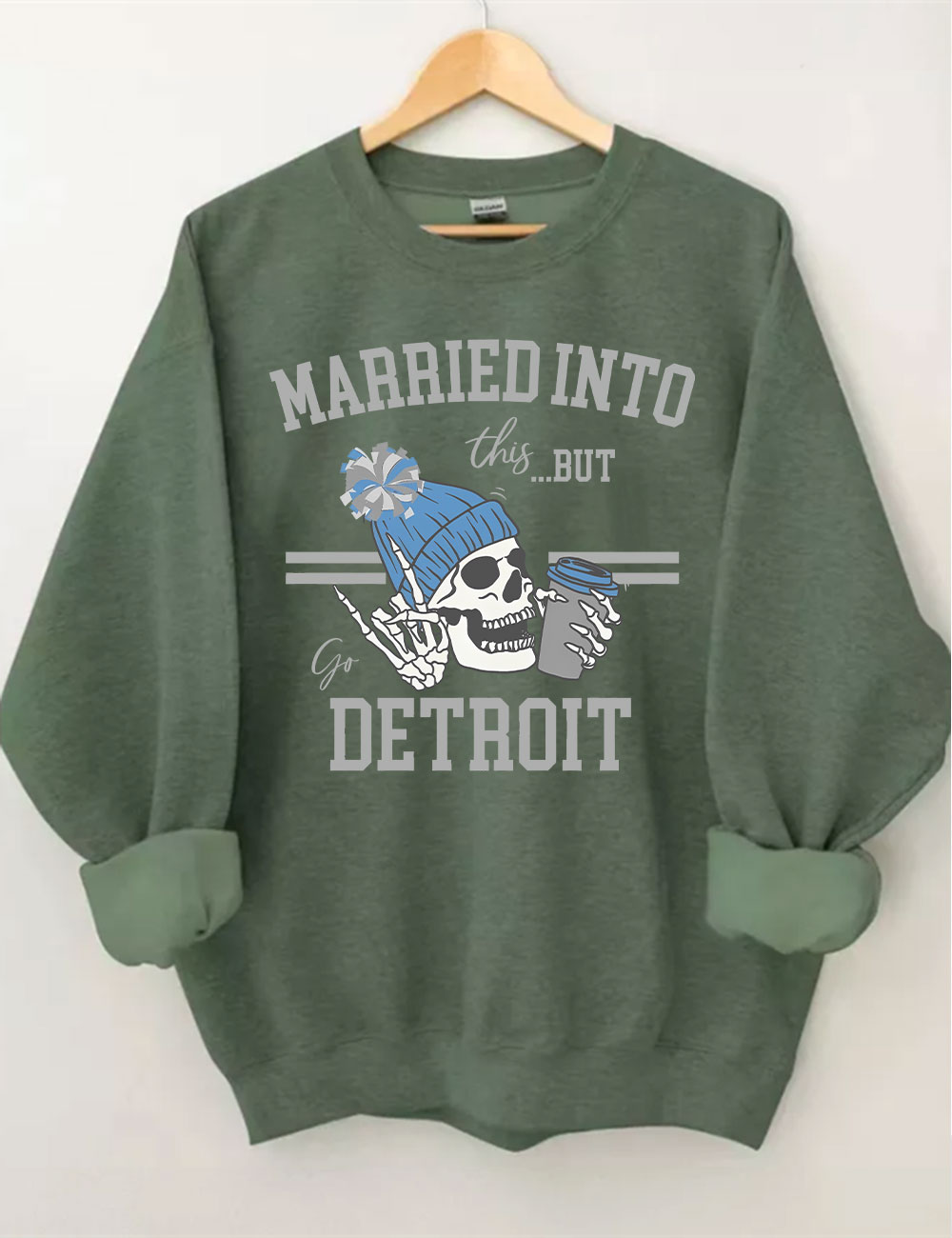 Married Into This Detroit Football Sweatshirt