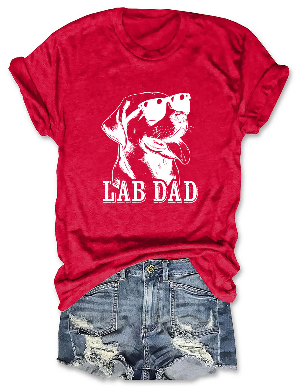 Labrador Dad Funny T-shirt