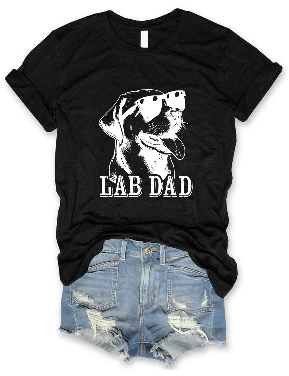 Labrador Dad Funny T-shirt