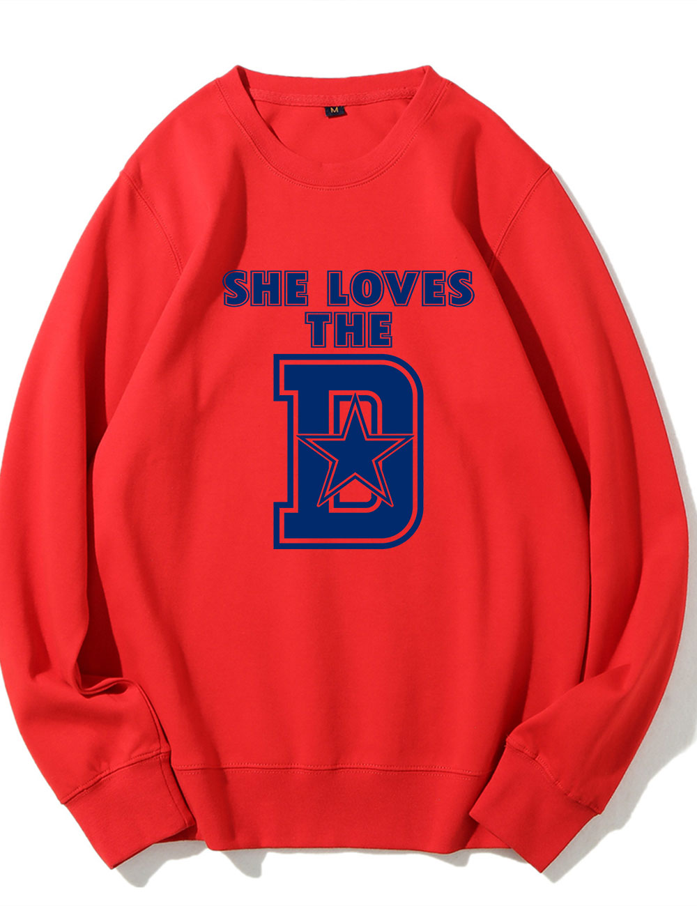 She Loves The D Dallas Football Sweatshirt