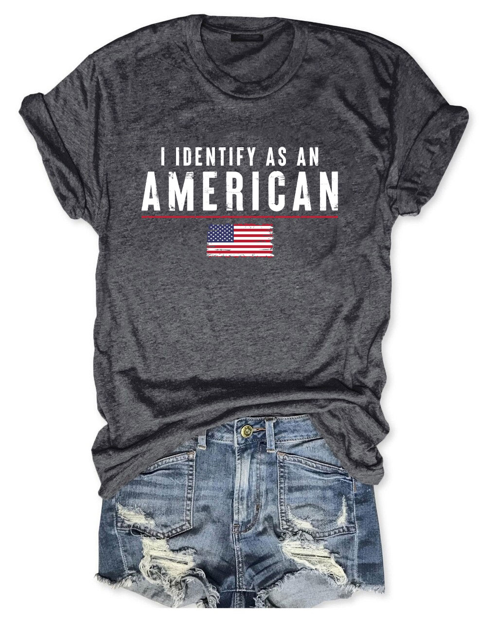 I Identify As An American T-shirt