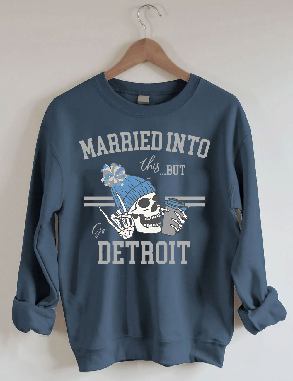 Married Into This Detroit Football Sweatshirt