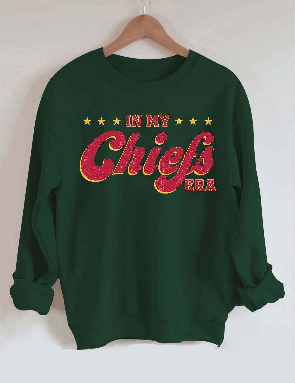In My Chiefs Era Kansas City Football Sweatshirt