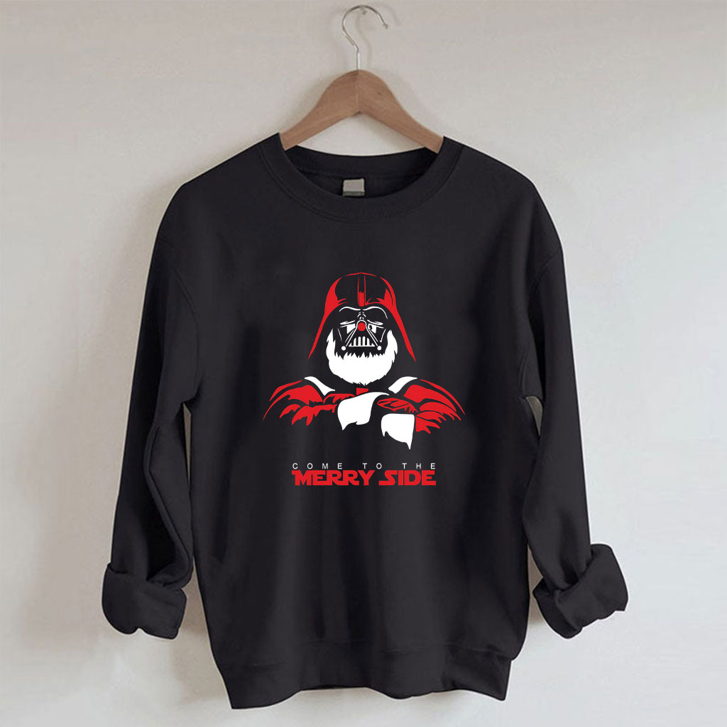 Come to the Merry Side Star Wars Christmas Funny Funny Sweatshirt