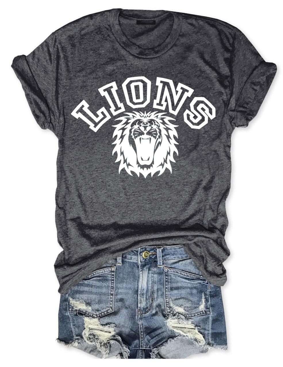 Lions mascot  Football T-Shirt