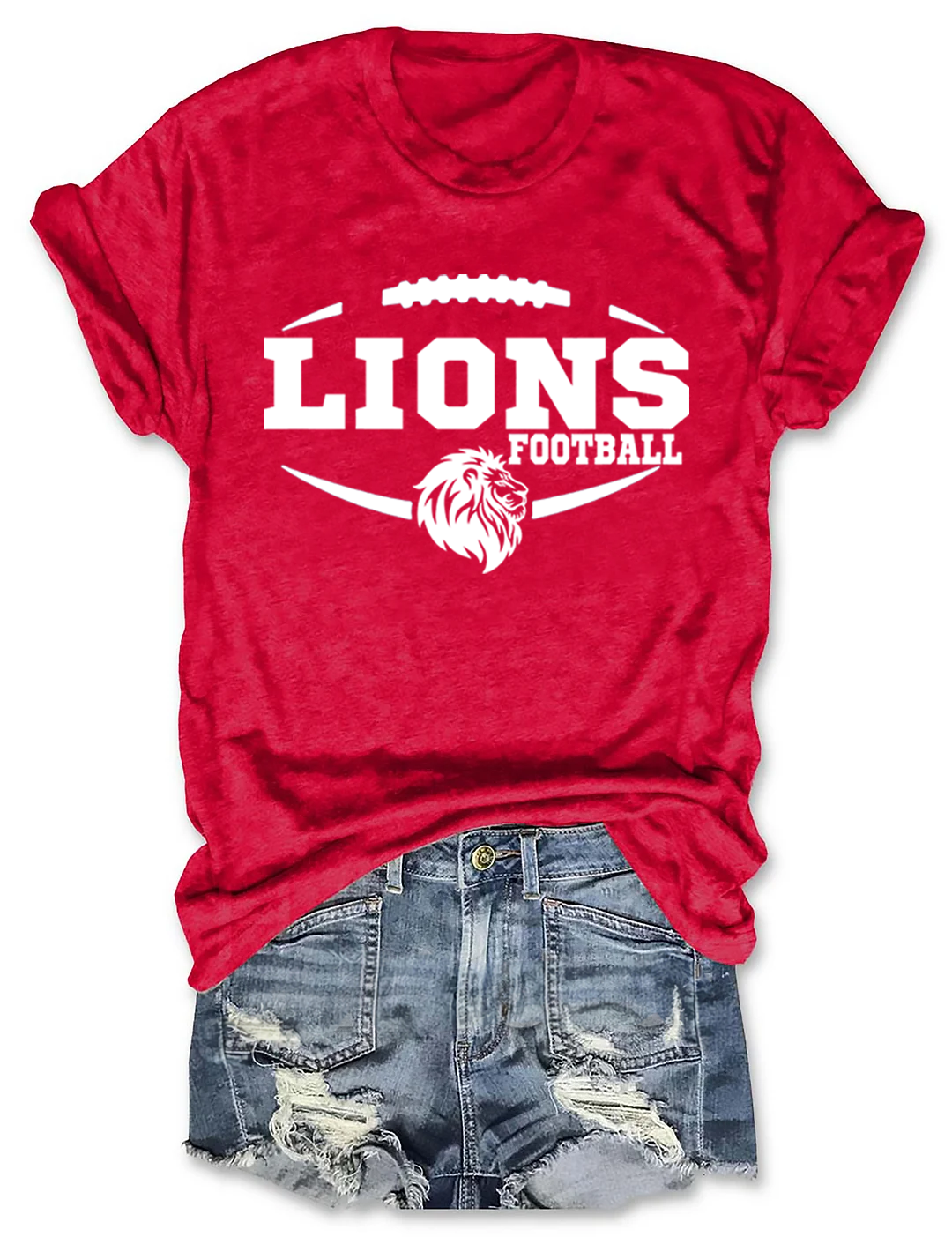 Lions logo  Football T-Shirt