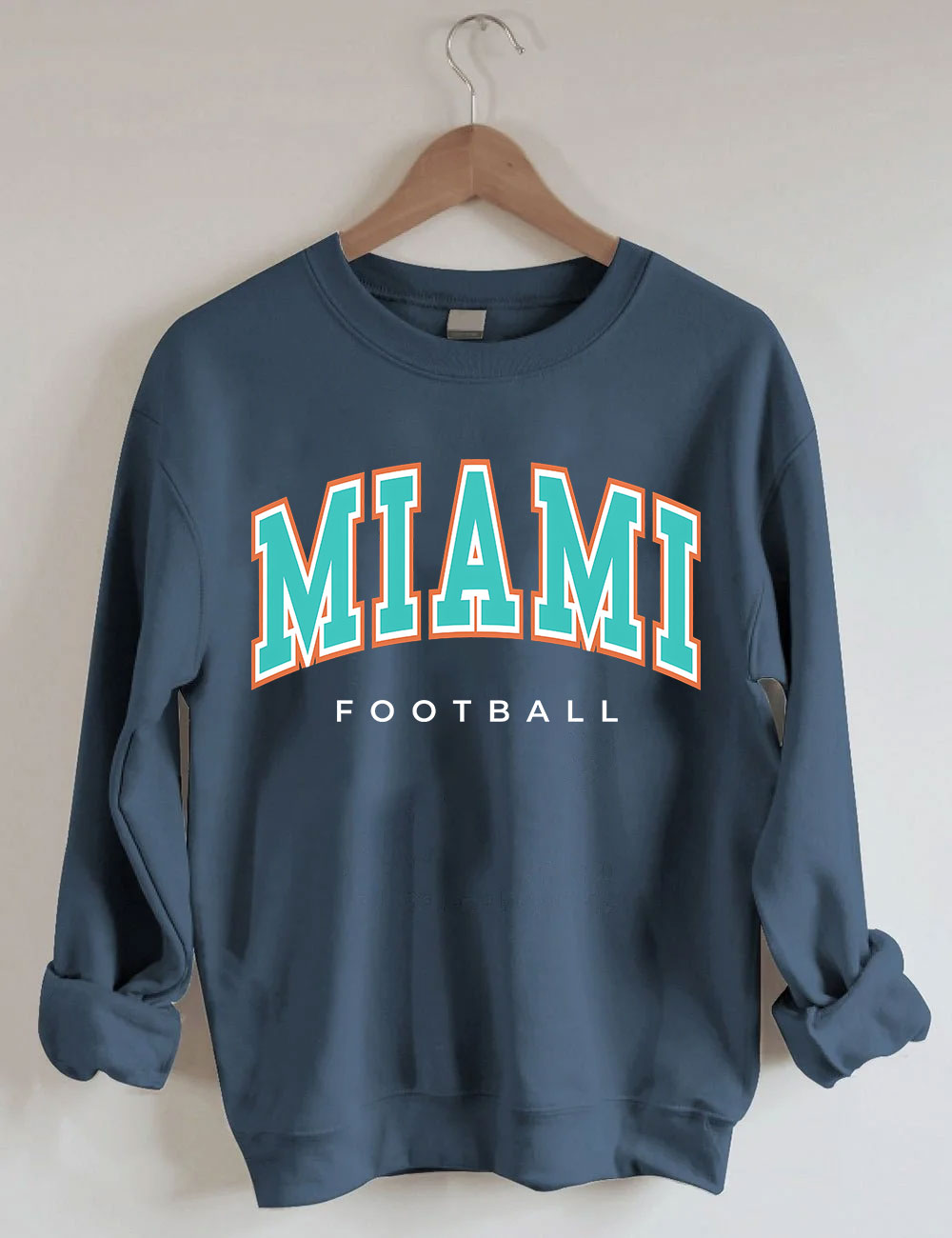 Miami Dolphins Football Sweatshirt