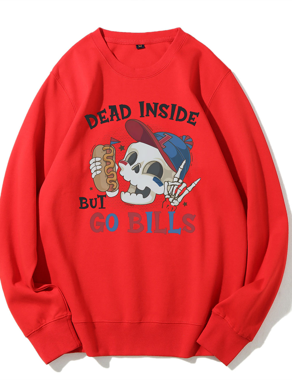 Dead Inside But Go Bills Sweatshirt