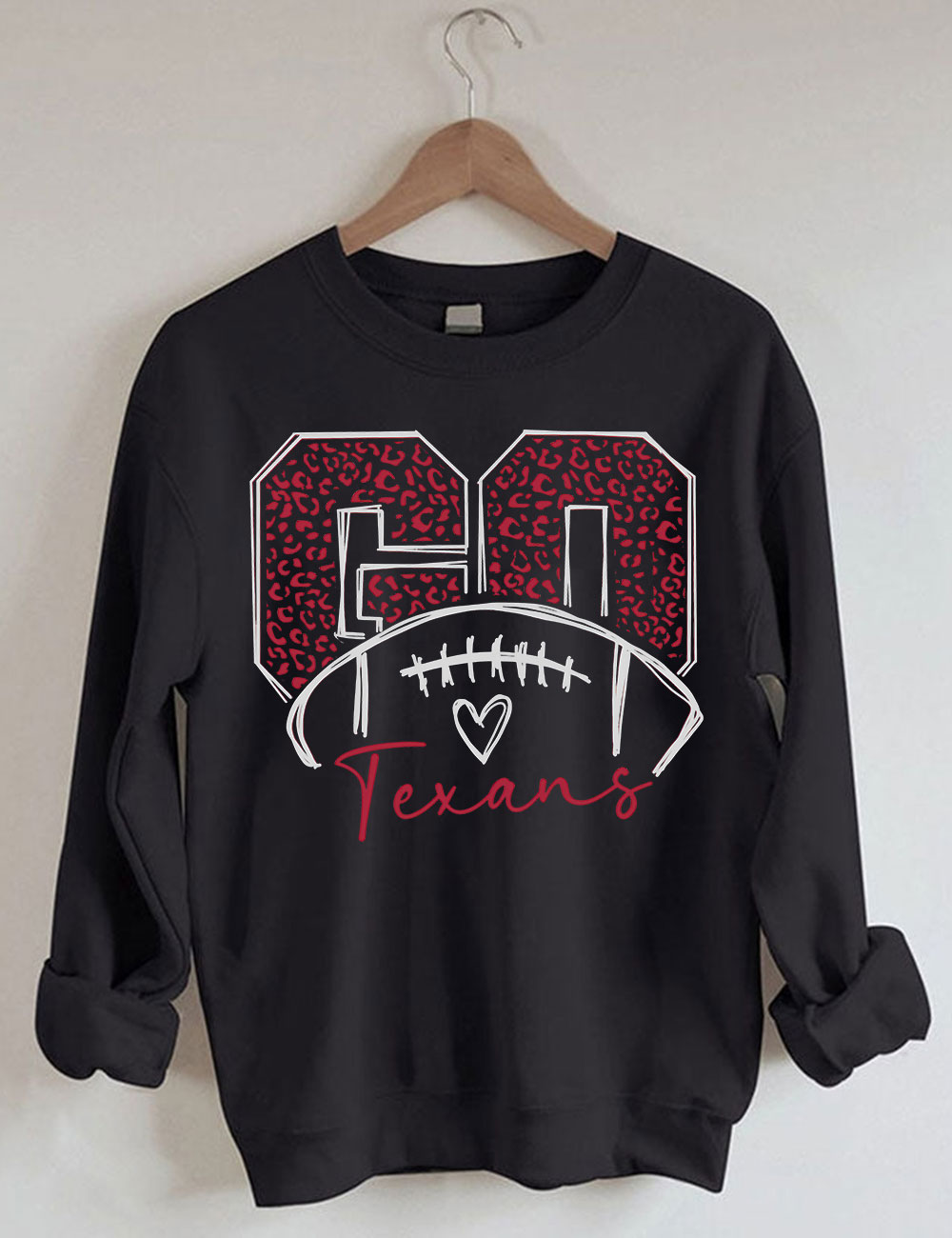 Go Texans Football Sweatshirt