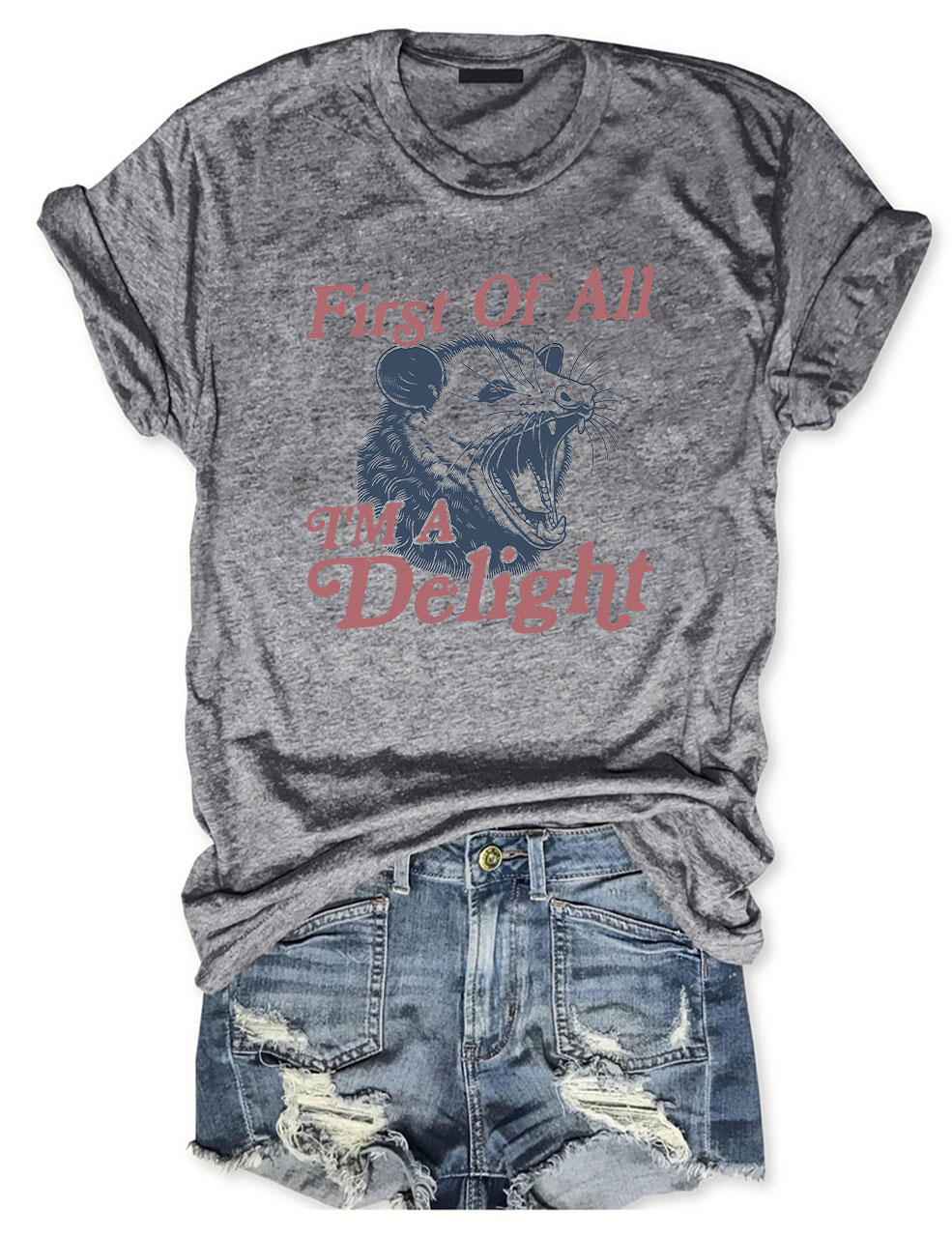 First of All, I'm a Delight T-shirt