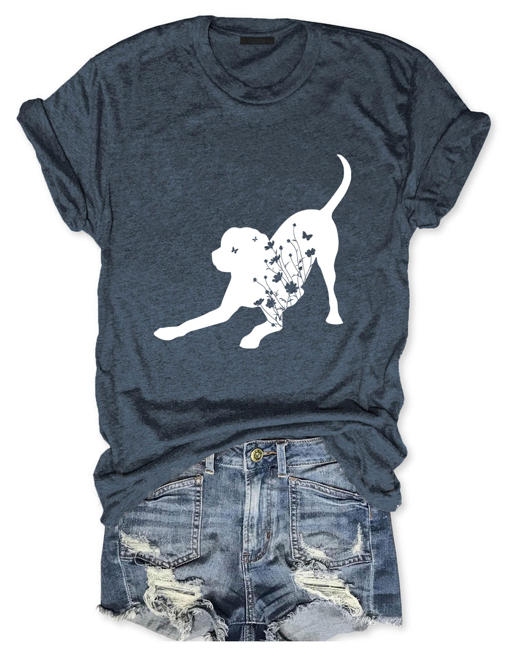 Black Lab Mom Funny T-shirt