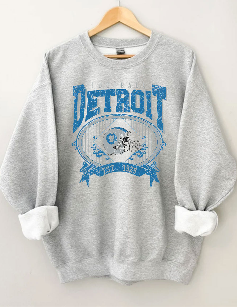 Detroit Football Sweatshirt
