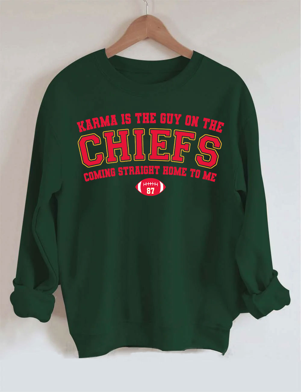 Kansas City Chiefs Football Sweatshirt