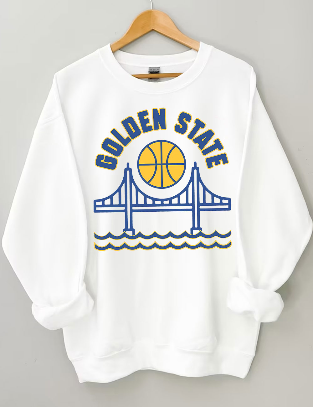 Vintage Golden State Basketball Sweatshirt