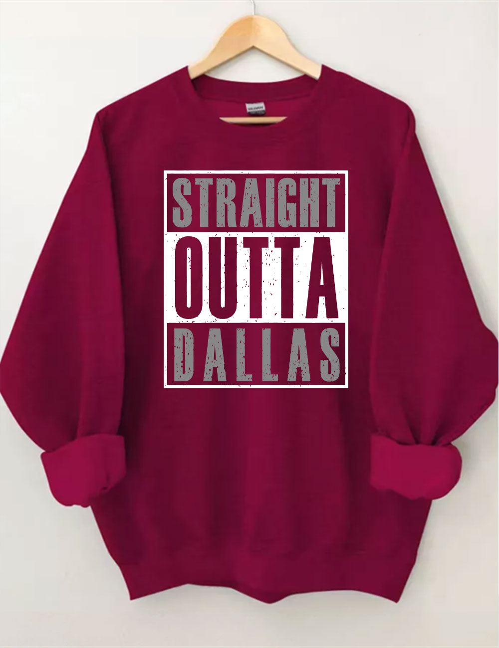 Straight Outta Dallas Football Sweatshirt
