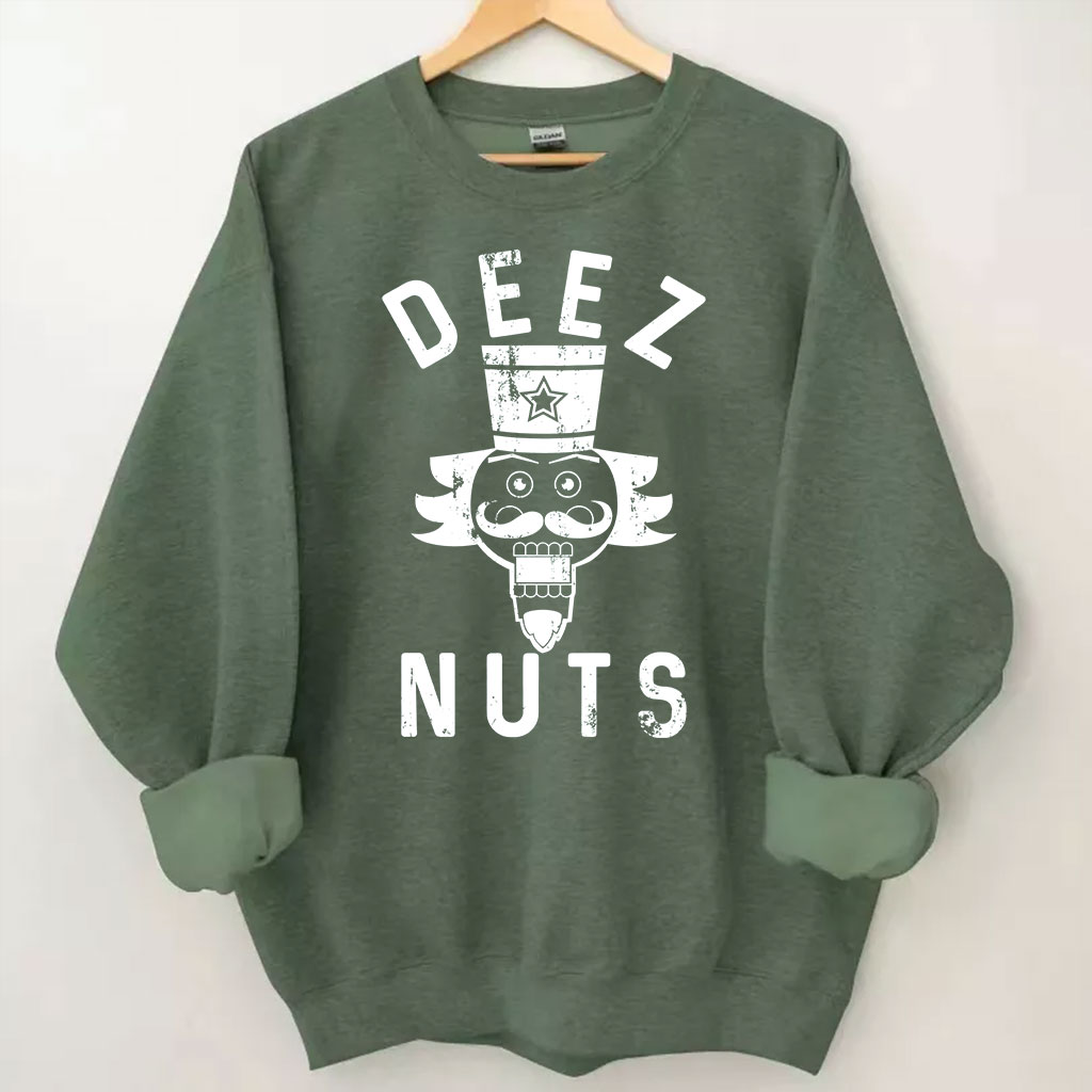 Deez Nits Inappropriate Christmas Sweatshirt