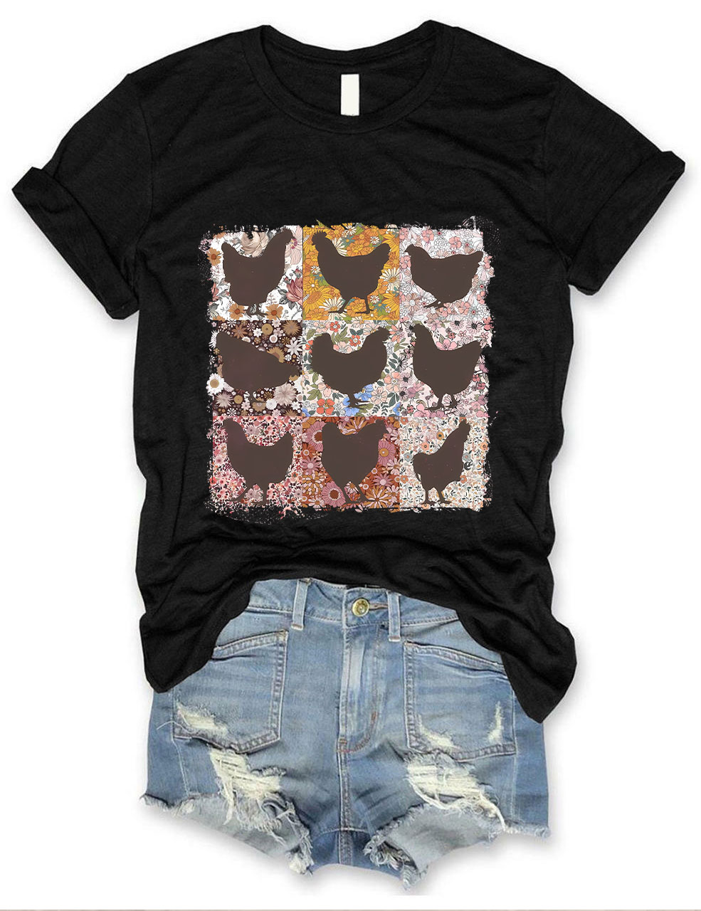 Boho Chickens T-Shirt