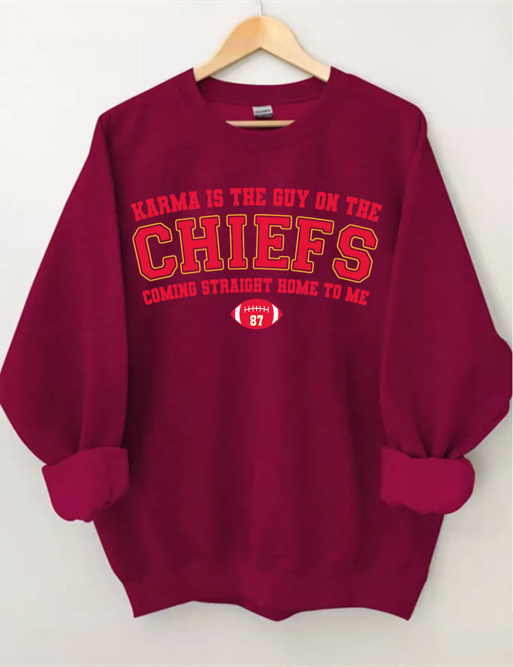 Kansas City Chiefs Football Sweatshirt