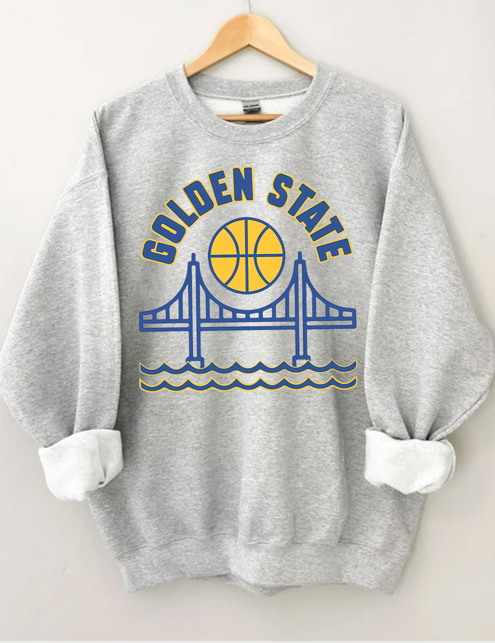 Vintage Golden State Basketball Sweatshirt