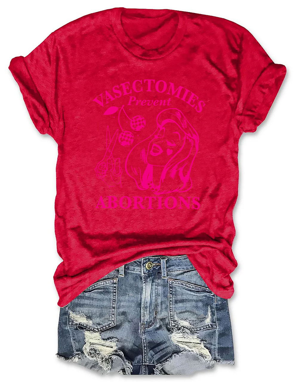 Vasectomies Prevent Abortions Funny T-shirt