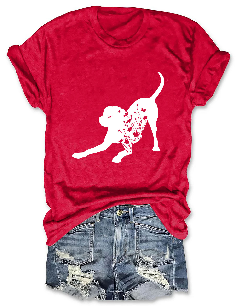 Black Lab Mom Funny T-shirt