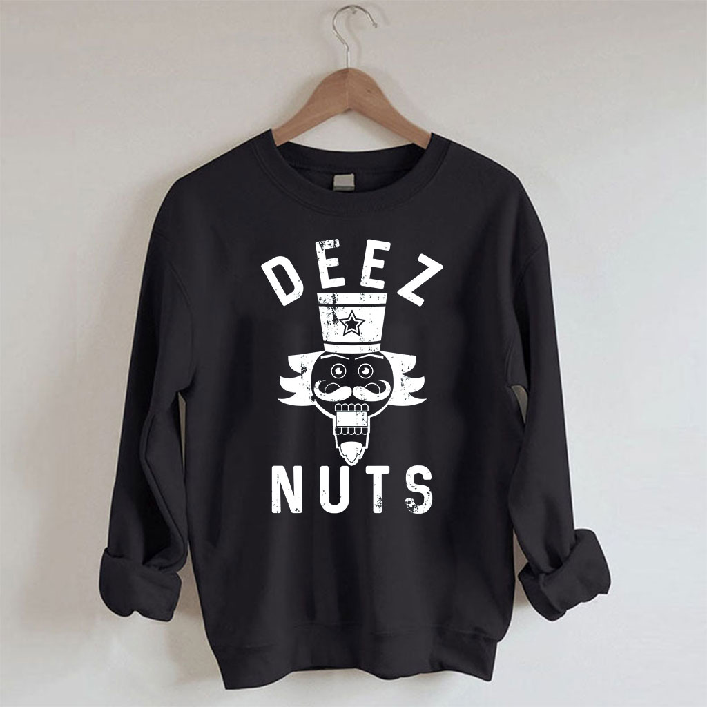 Deez Nits Inappropriate Christmas Sweatshirt