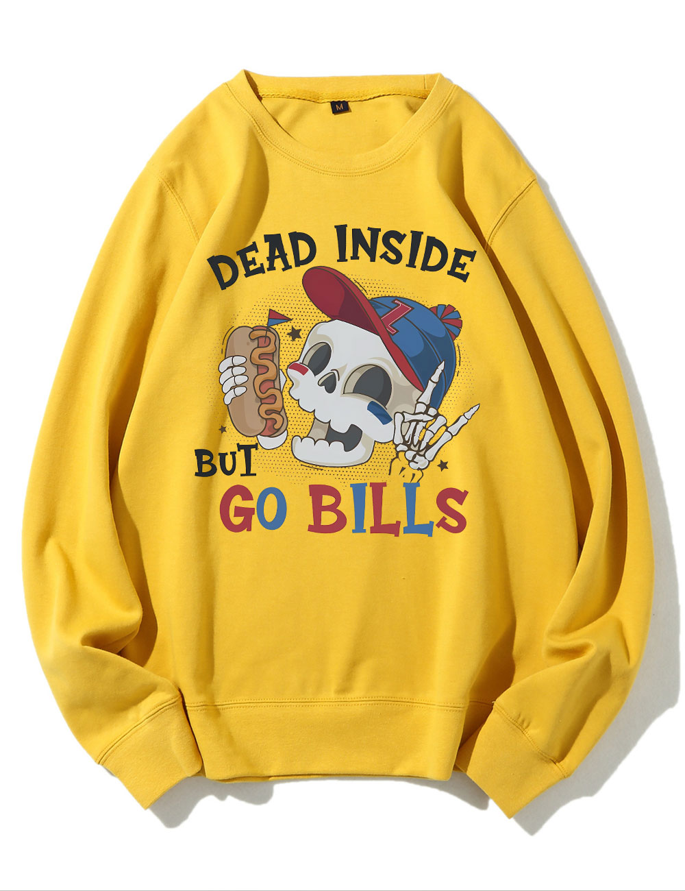 Dead Inside But Go Bills Sweatshirt