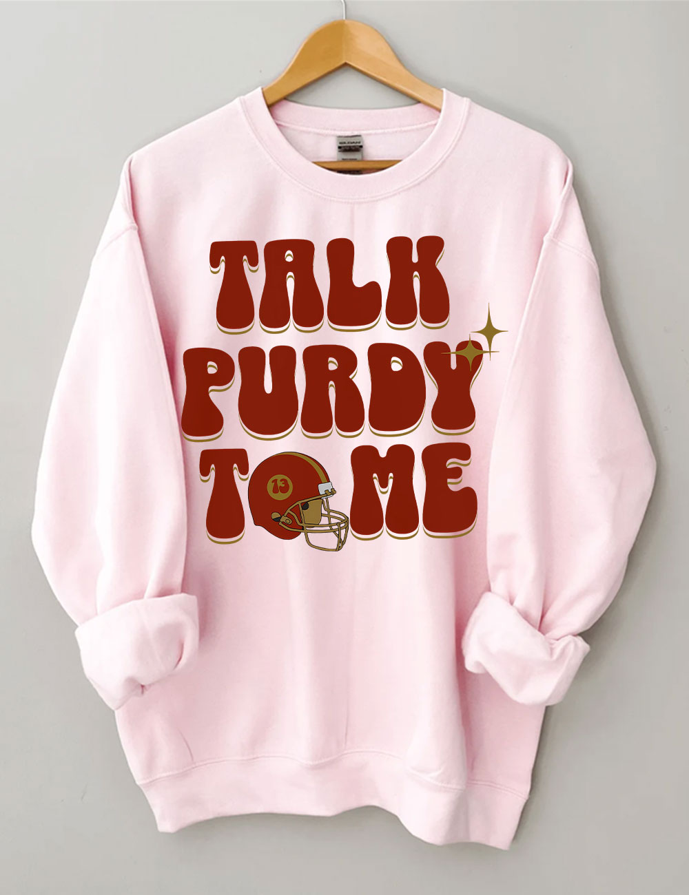 Talk Purdy To Me San Francisco 49ERS Football Sweatshirt