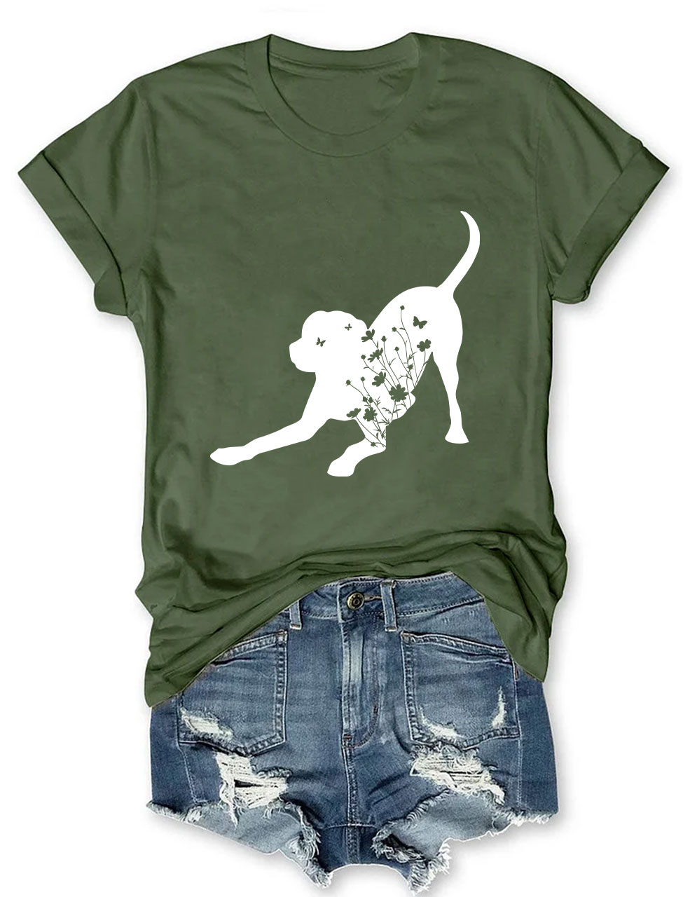 Black Lab Mom Funny T-shirt