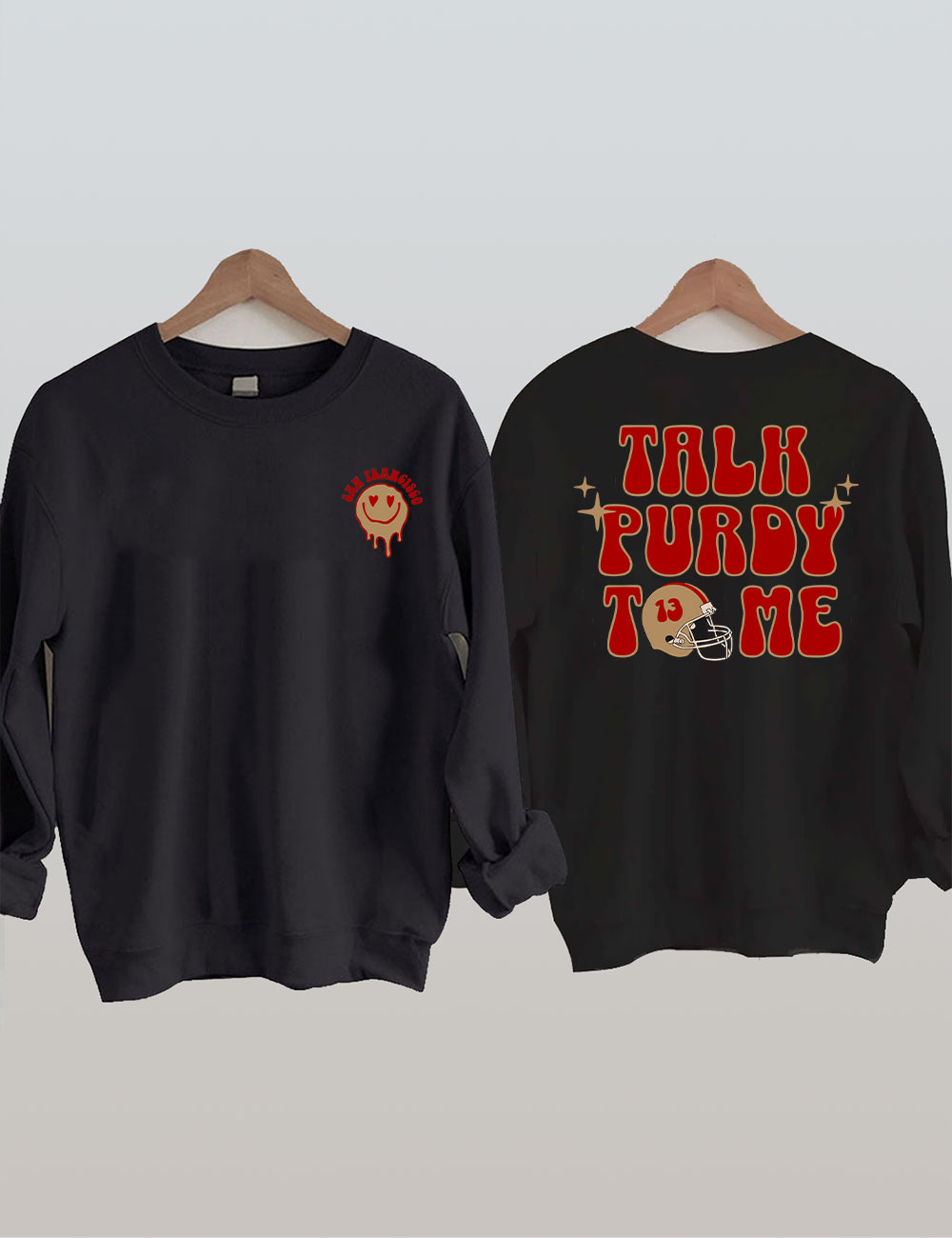 Brock Purdy 49 Ers  Football Sweatshirt