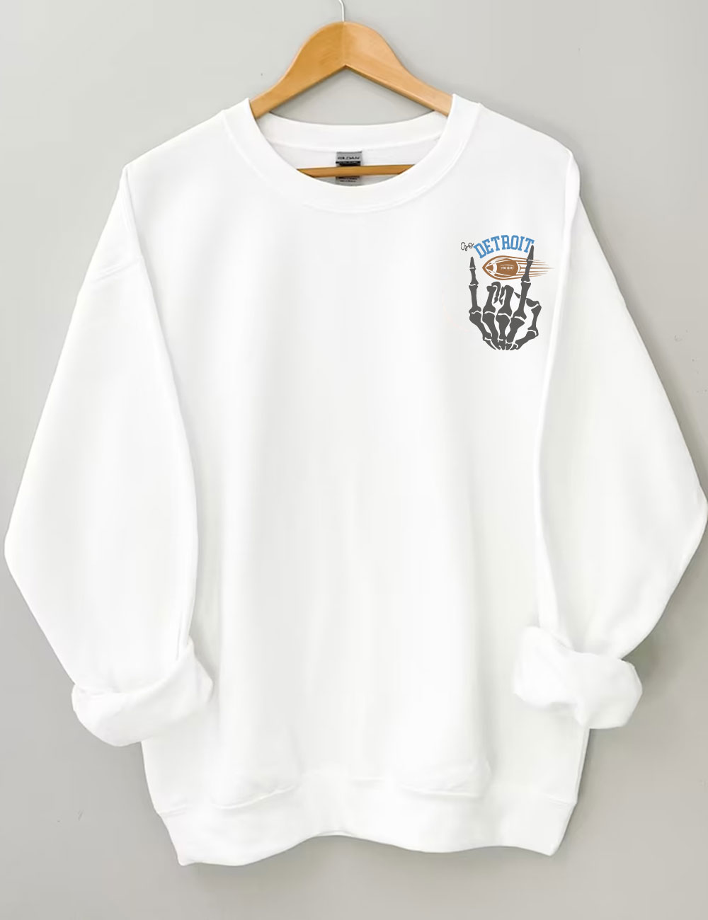 Dead Inside Detroit Football Sweatshirt