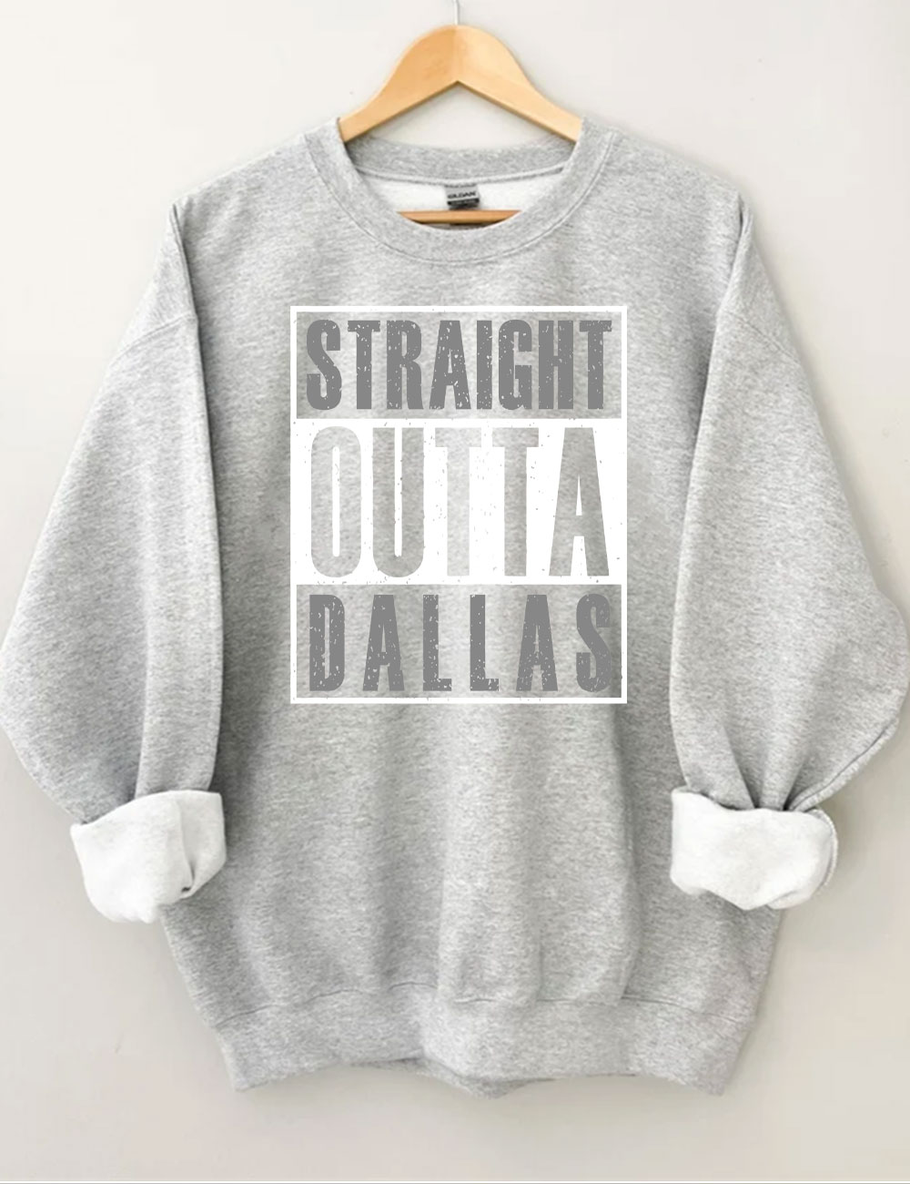 Straight Outta Dallas Football Sweatshirt