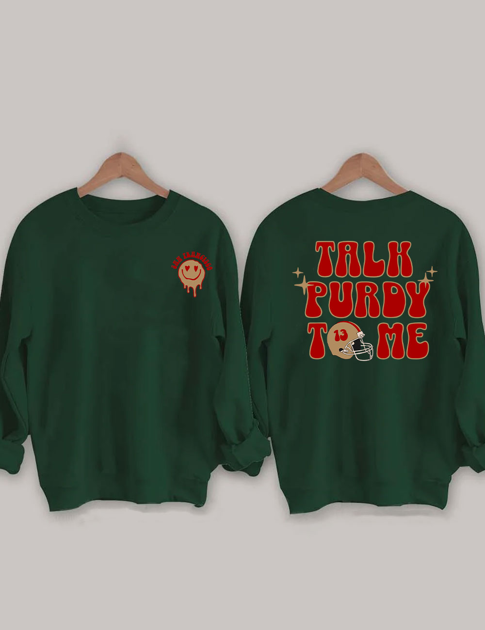 Brock Purdy 49 Ers  Football Sweatshirt