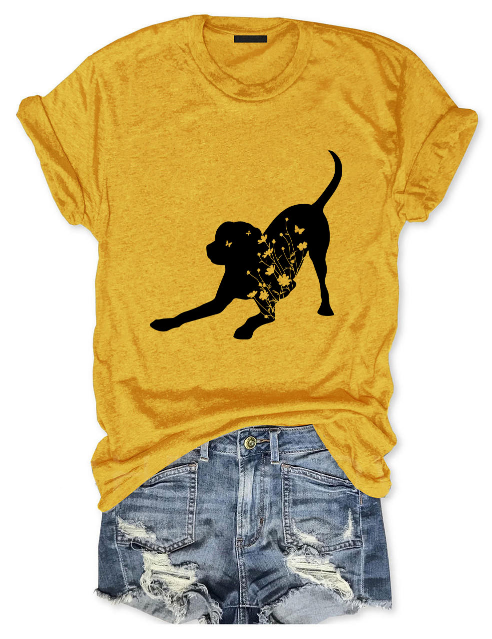 Black Lab Mom Funny T-shirt