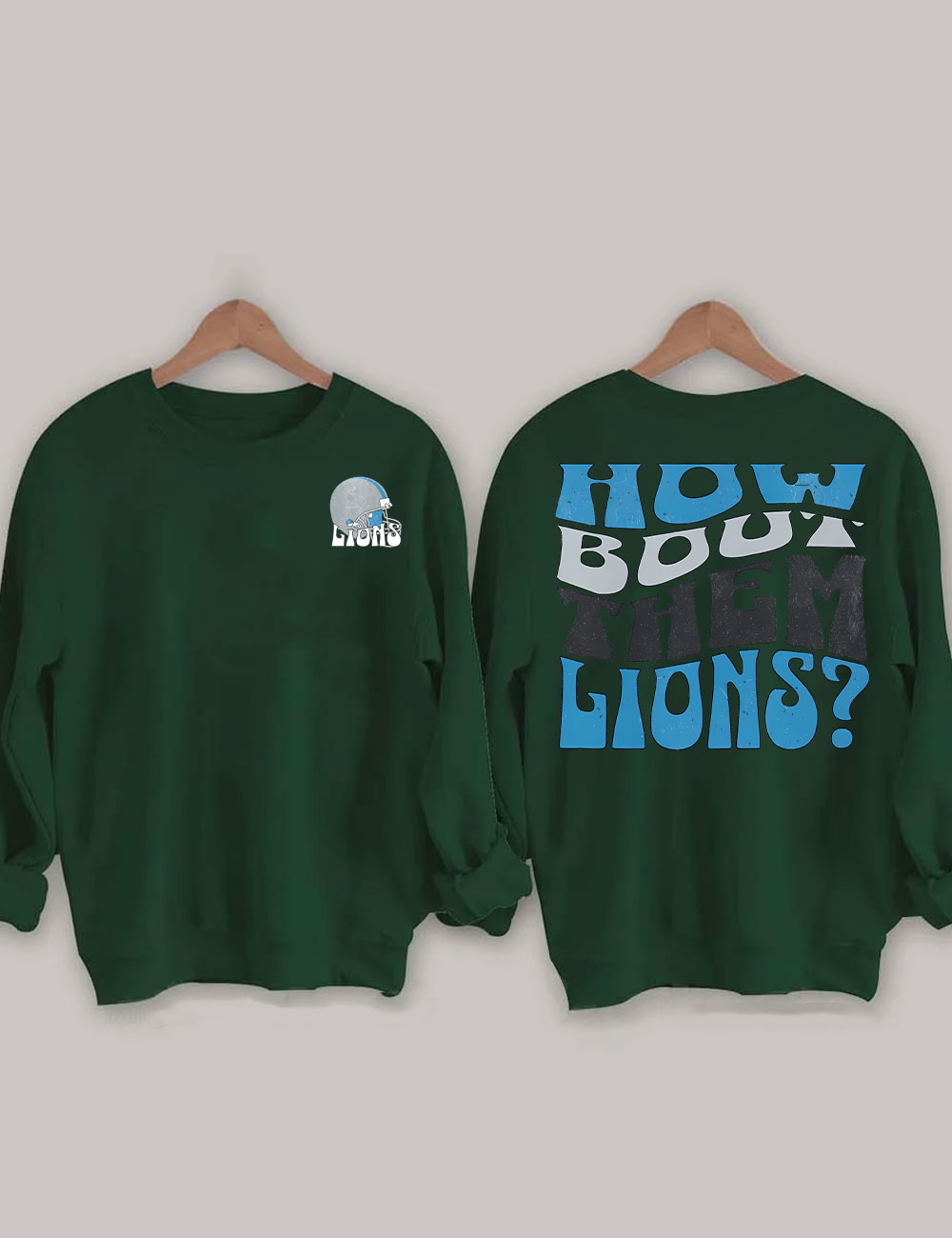 Vintage Detroit Lions Football Sweatshirt