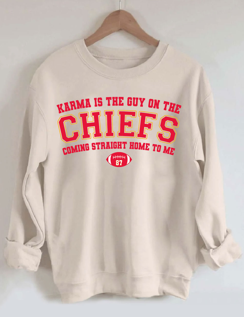 Kansas City Chiefs Football Sweatshirt