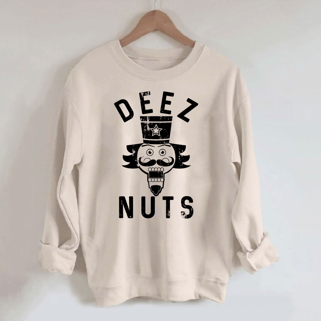Deez Nits Inappropriate Christmas Sweatshirt